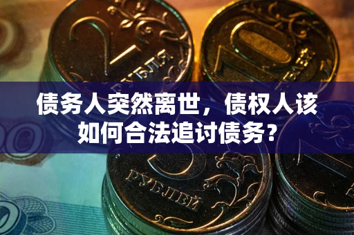 北京债务人突然离世，债权人该如何合法追讨债务？