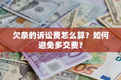 北京欠条的诉讼费怎么算？如何避免多交费？
